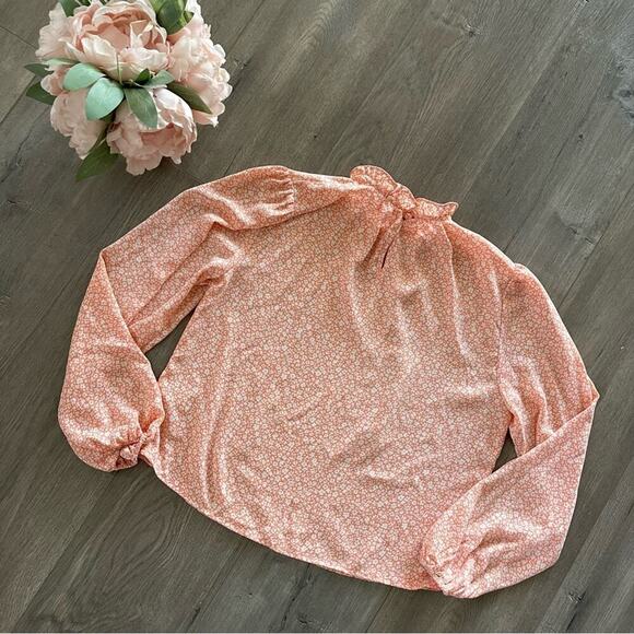 Revolve BB Dakota Steve Madden Not the Blosso-Me Peach Romance Top - Picture 4 of 6